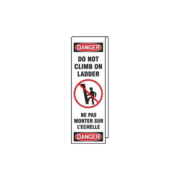Accuform LADDER SHIELD OSHA DANGER WRAP DO NOT KLB765 KLB765 - main